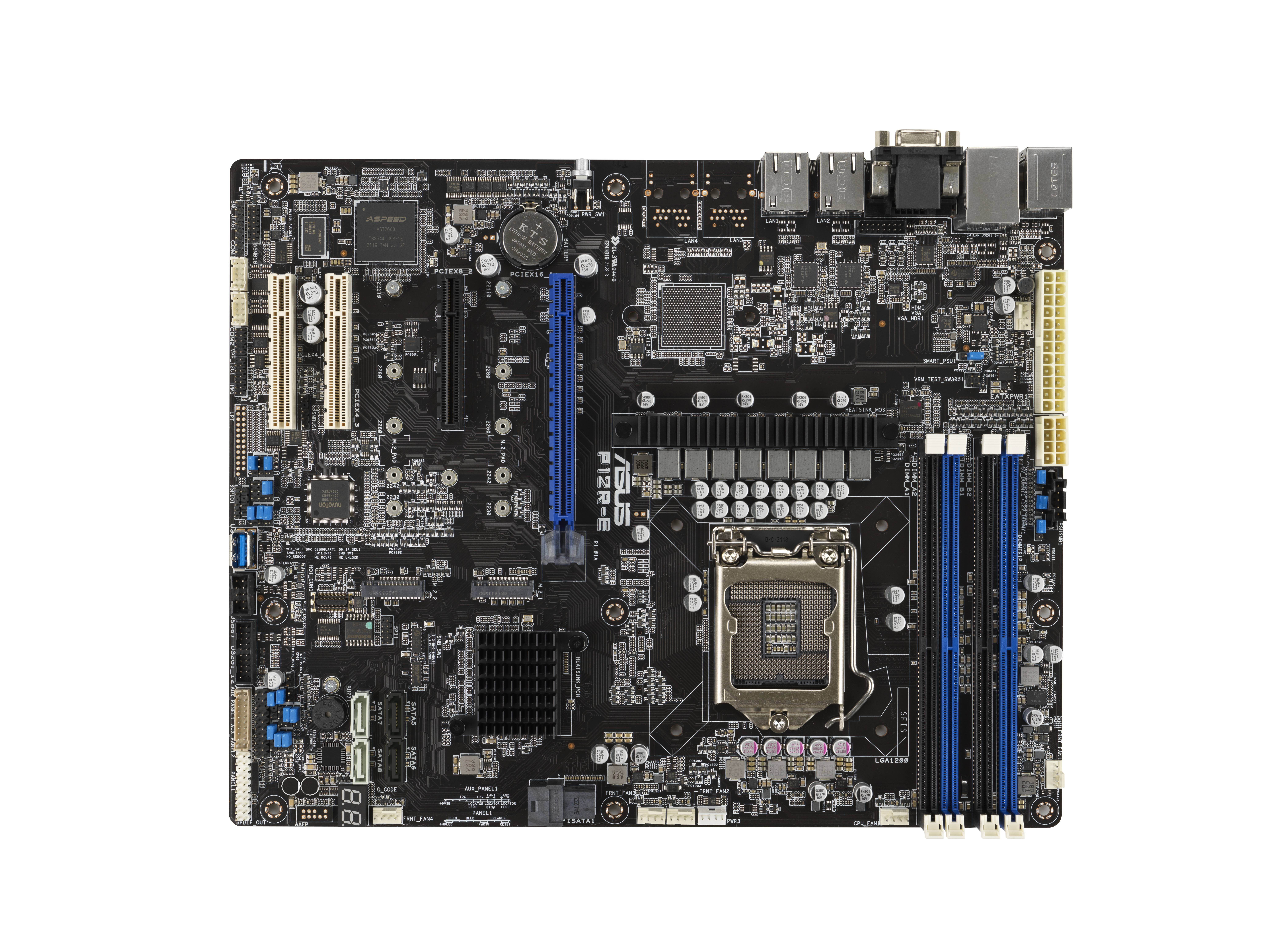 ASUS P12R-E - Motherboard - ATX - LGA1200-Sockel