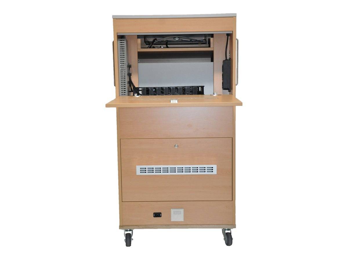MEDIUM - ALSO EduCenter 30 - Wagen (nur Laden) - für 30 Notebooks - verriegelbar - Holz - Bildschirmgröße: bis zu 43,9 c