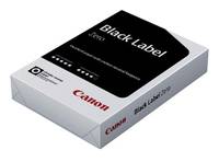 Canon Black Label Zero Papier A4.500 Blatt 80g klimaneutral im Karton Flächengewicht 80 - Karton - 80 g/m²