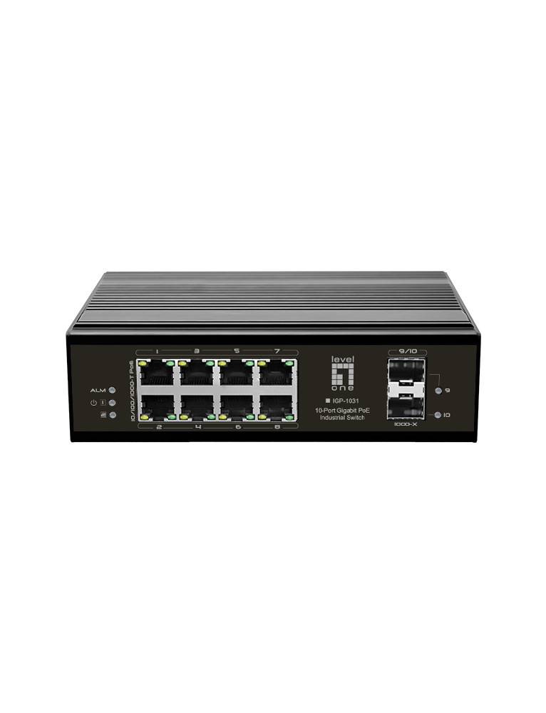 Schalter 8x GE IGP-1031 2xGSFP 240W 8xPoE+