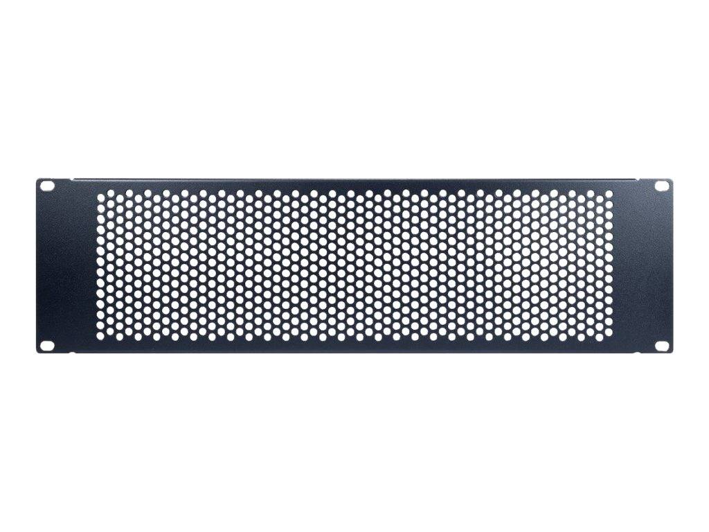 Inter-Tech PINHOLE APERTURE - Blindplatte - RAL 9005 - 3U - 48.3 cm (19")