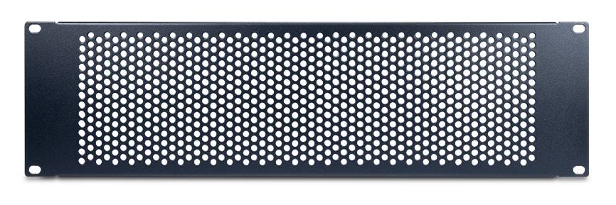 Inter-Tech PINHOLE APERTURE - Blindplatte - RAL 9005 - 3U - 48.3 cm (19")