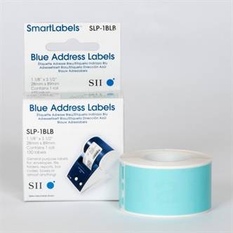 Seiko Instruments - Blau - 28 x 89 mm 130 Stck. (1 Rolle(n)