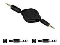 Hama Roll-Up - Audiokabel - Stereo Mini-Klinkenstecker männlich bis Stereo Mini-Klinkenstecker männlich