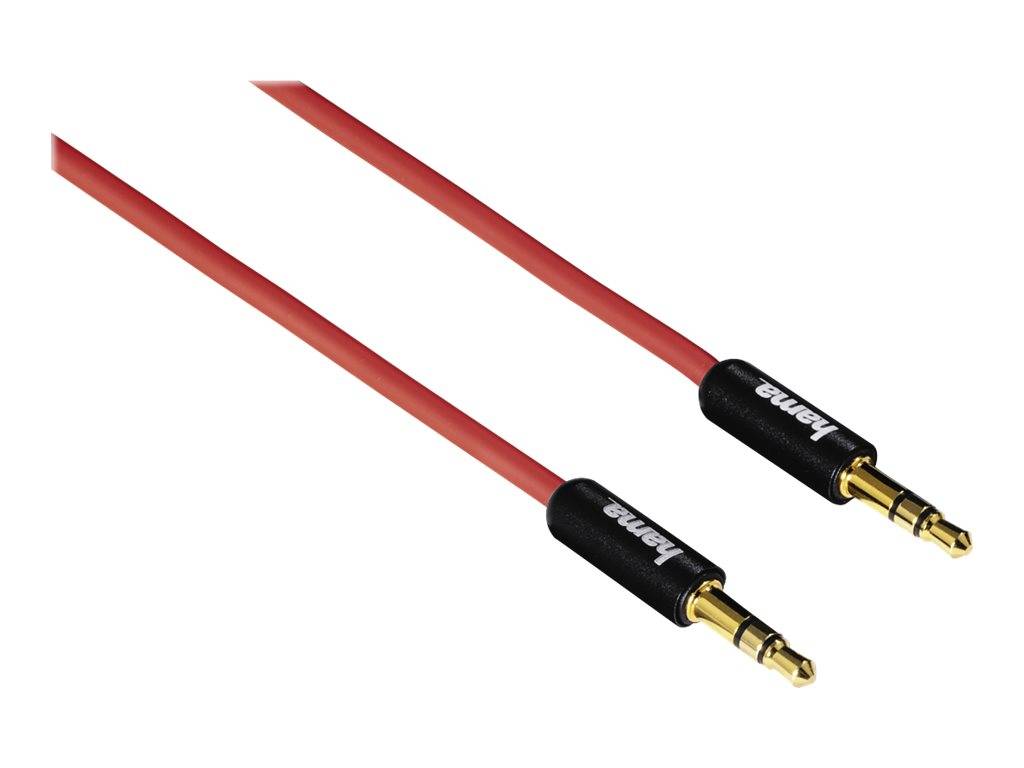 Hama "Super Soft" - Audiokabel - Mini-Stecker männlich bis Mini-Stecker männlich