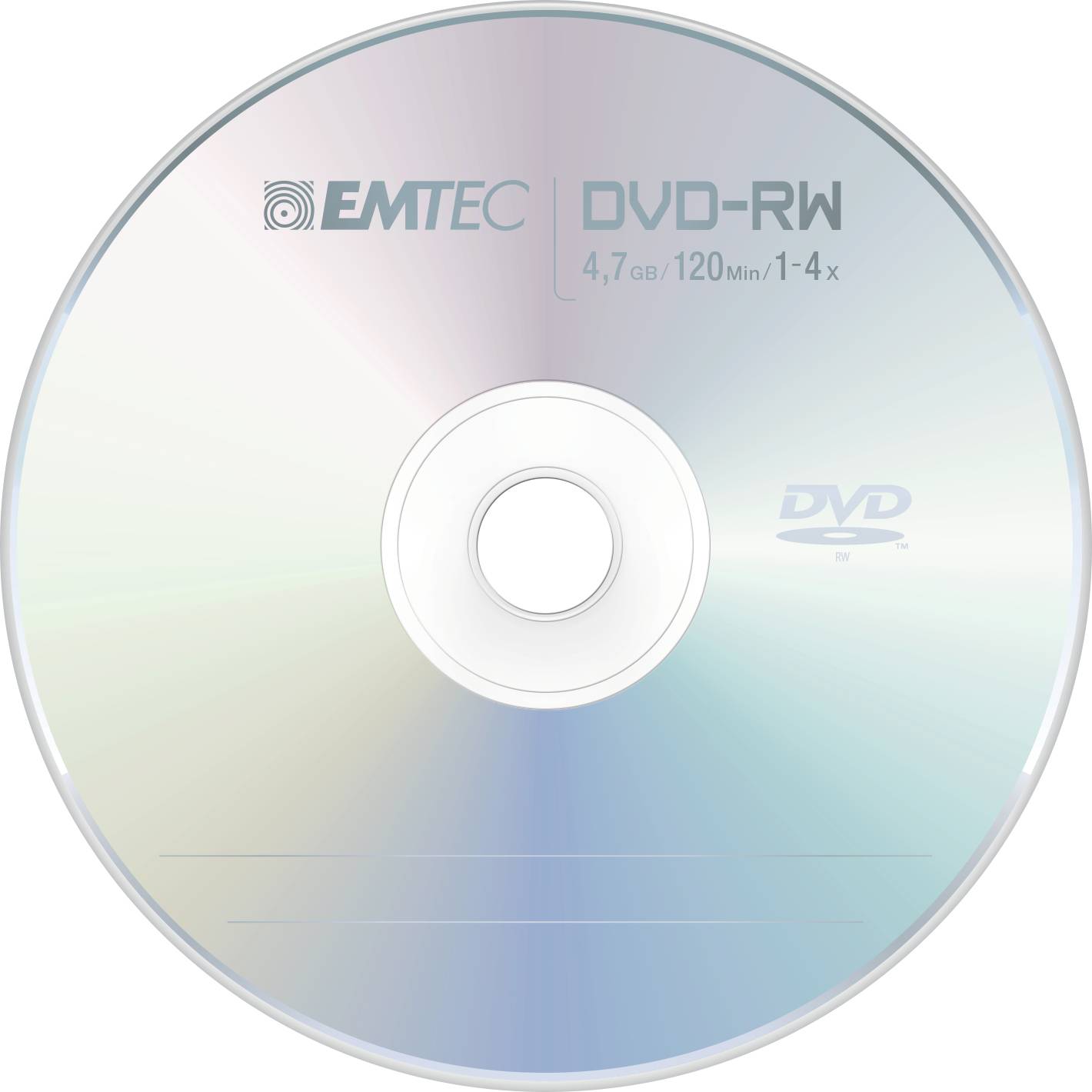 EMTEC - 10 x DVD-RW - 4.7 GB (120 Min.) 1x - 4x