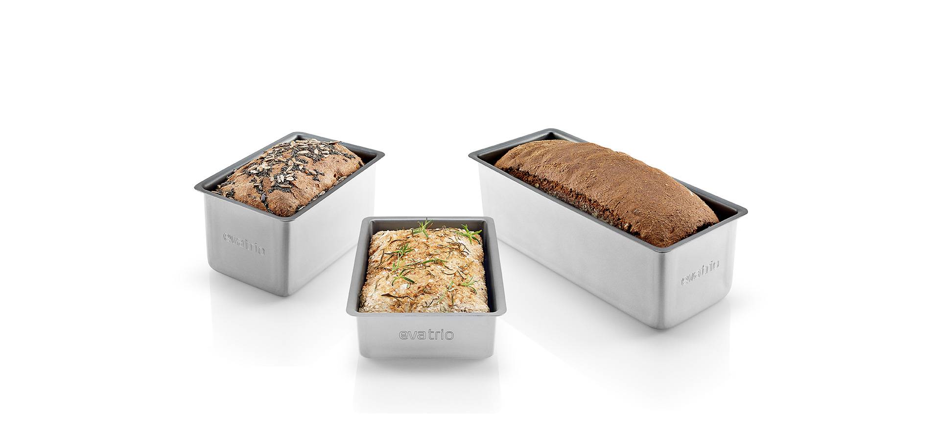 Eva Solo Trio 211020 Vollkornbrotform, Schwarzbrotform, 22 x 14 x 6 cm