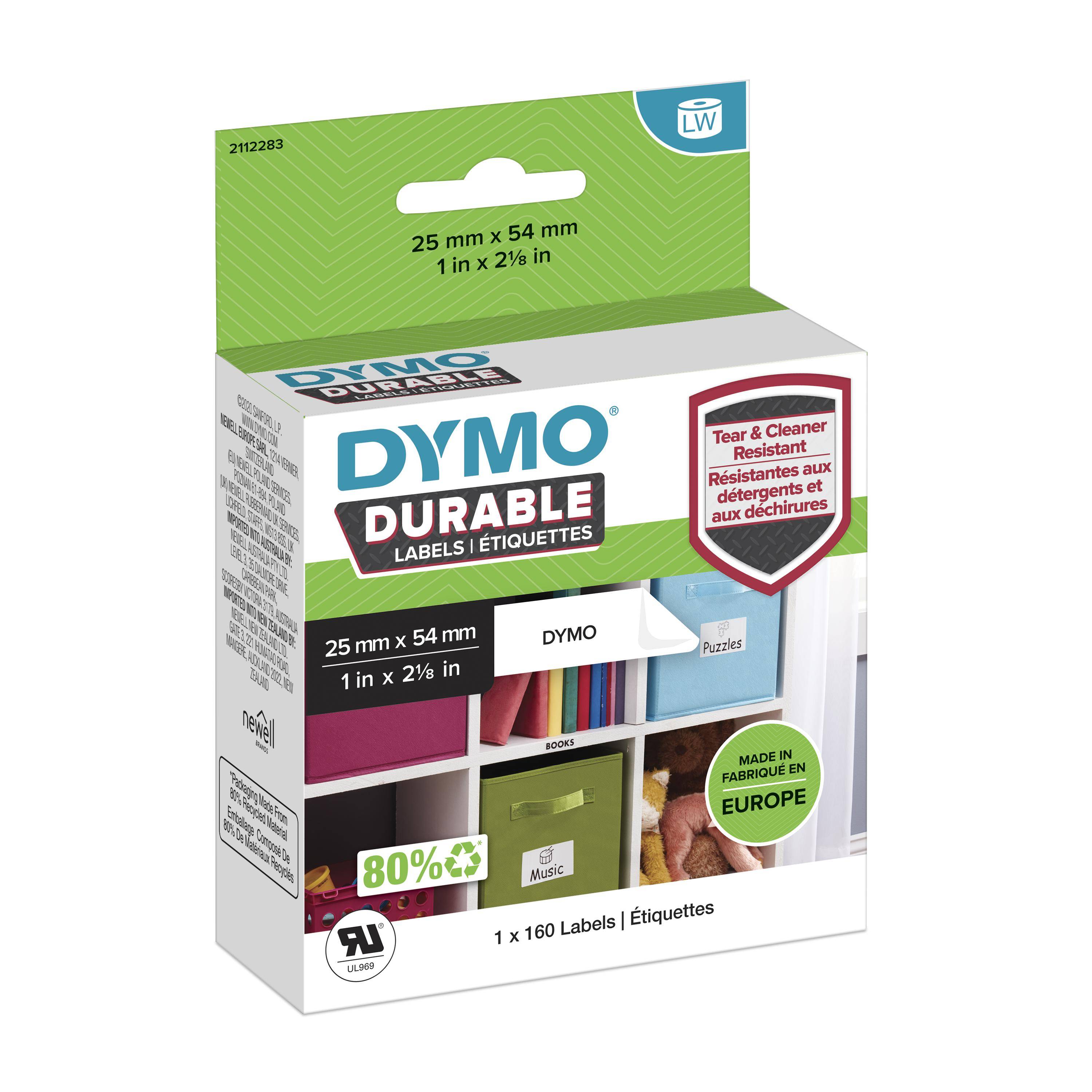Dymo LabelWriter DURABLE - Polypropylen (PP)