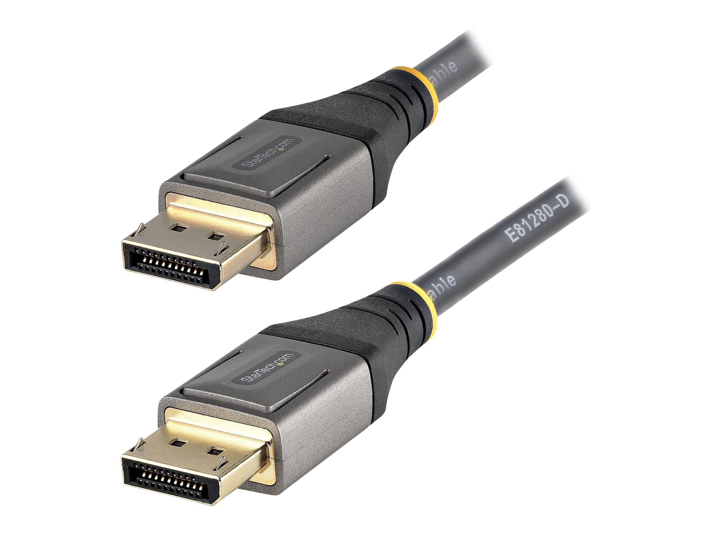 StarTech.com 1m VESA-zertifiziertes DisplayPort 1.4 Kabel - 8K 60Hz HDR10 MST - Ultra HD 4K 120Hz Video - DP 1.4 Monitor