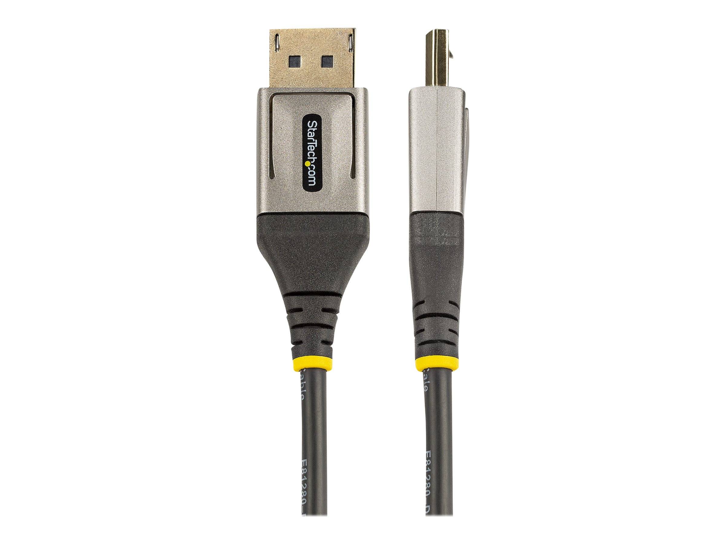 StarTech.com 1m VESA-zertifiziertes DisplayPort 1.4 Kabel - 8K 60Hz HDR10 MST - Ultra HD 4K 120Hz Video - DP 1.4 Monitor