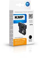 KMP B77B - 9.1 ml - Schwarz - kompatibel - Tintenpatrone (Alternative zu: Brother LC980BK)