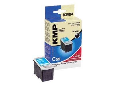 KMP C59 - 22 ml - Schwarz - kompatibel - Tintenbehälter (Alternative zu: Canon PG50)