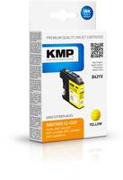 KMP B62YX - 5.9 ml - Gelb - kompatibel - Tintenpatrone (Alternative zu: Brother LC-223Y)