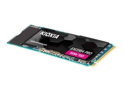 KIOXIA EXCERIA PRO LSE10Z001TG8 - SSD - 1 TB - intern - M.2 2280 - PCIe 4.0 x4 (NVMe)