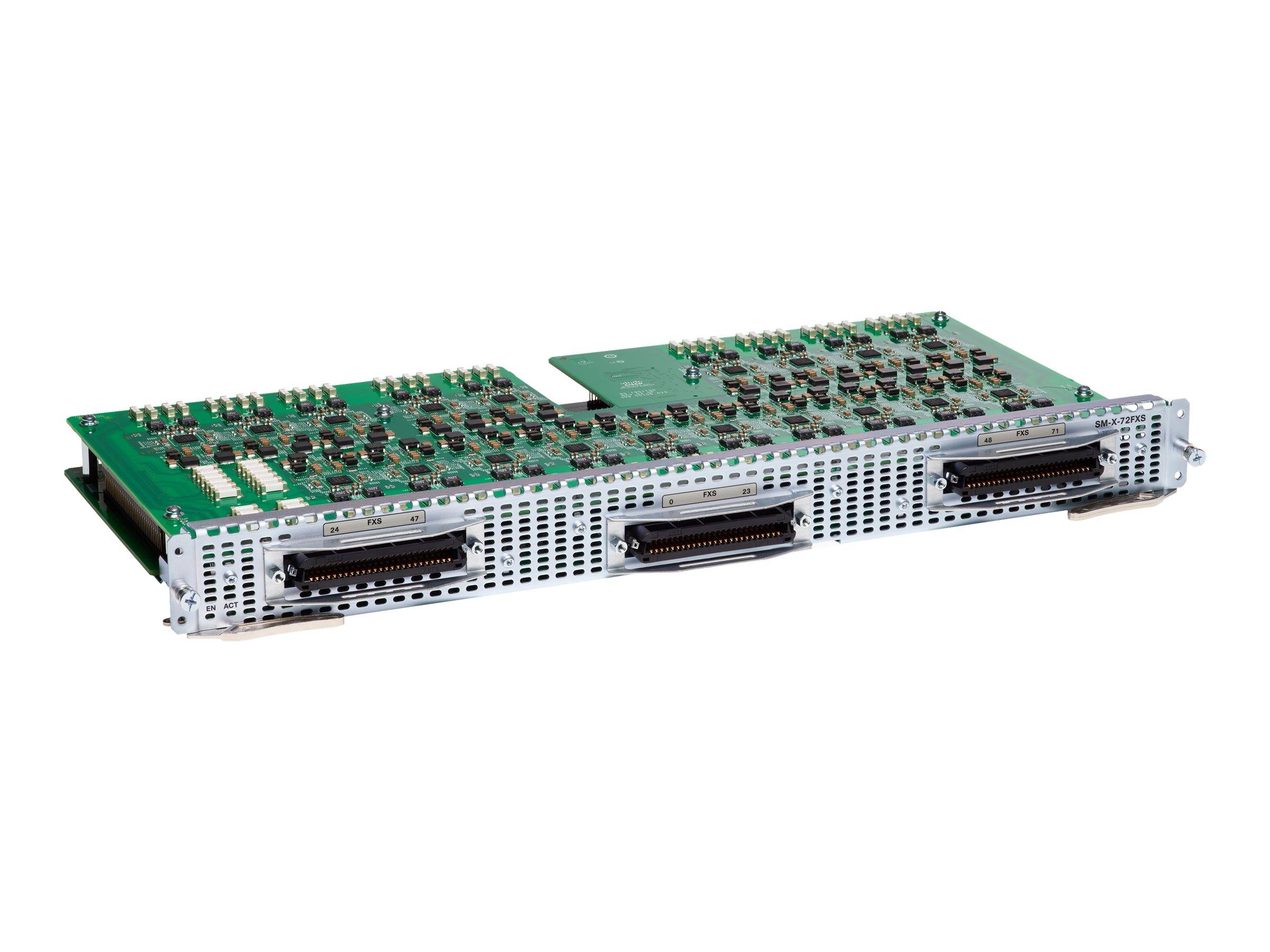 Cisco SM-X-72FXS Service Module - Erweiterungsmodul
