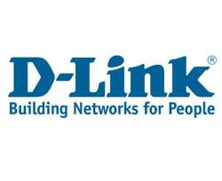 D-Link Logo mit dem Slogan „Building Networks for People