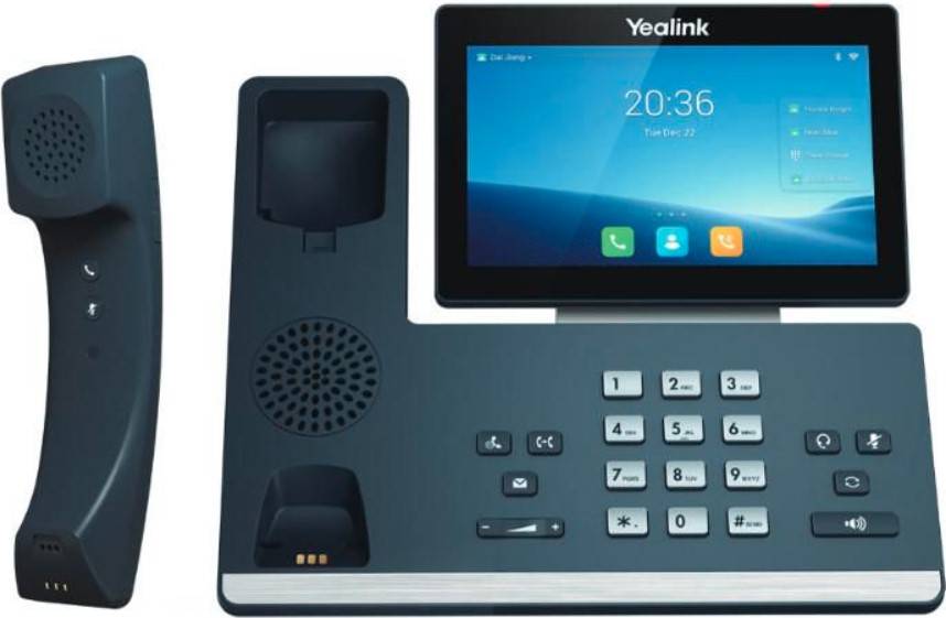 Yealink SIP-T58W PRO - VoIP-Telefon - mit Bluetooth-Schnittstelle mit Rufnummernanzeige