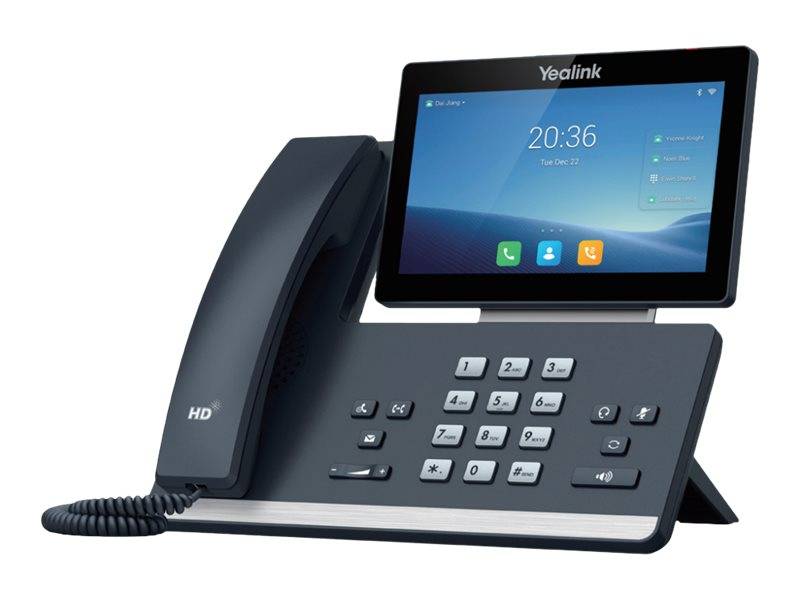 Yealink SIP-T58W - VoIP-Telefon - mit Bluetooth-Schnittstelle mit Rufnummernanzeige