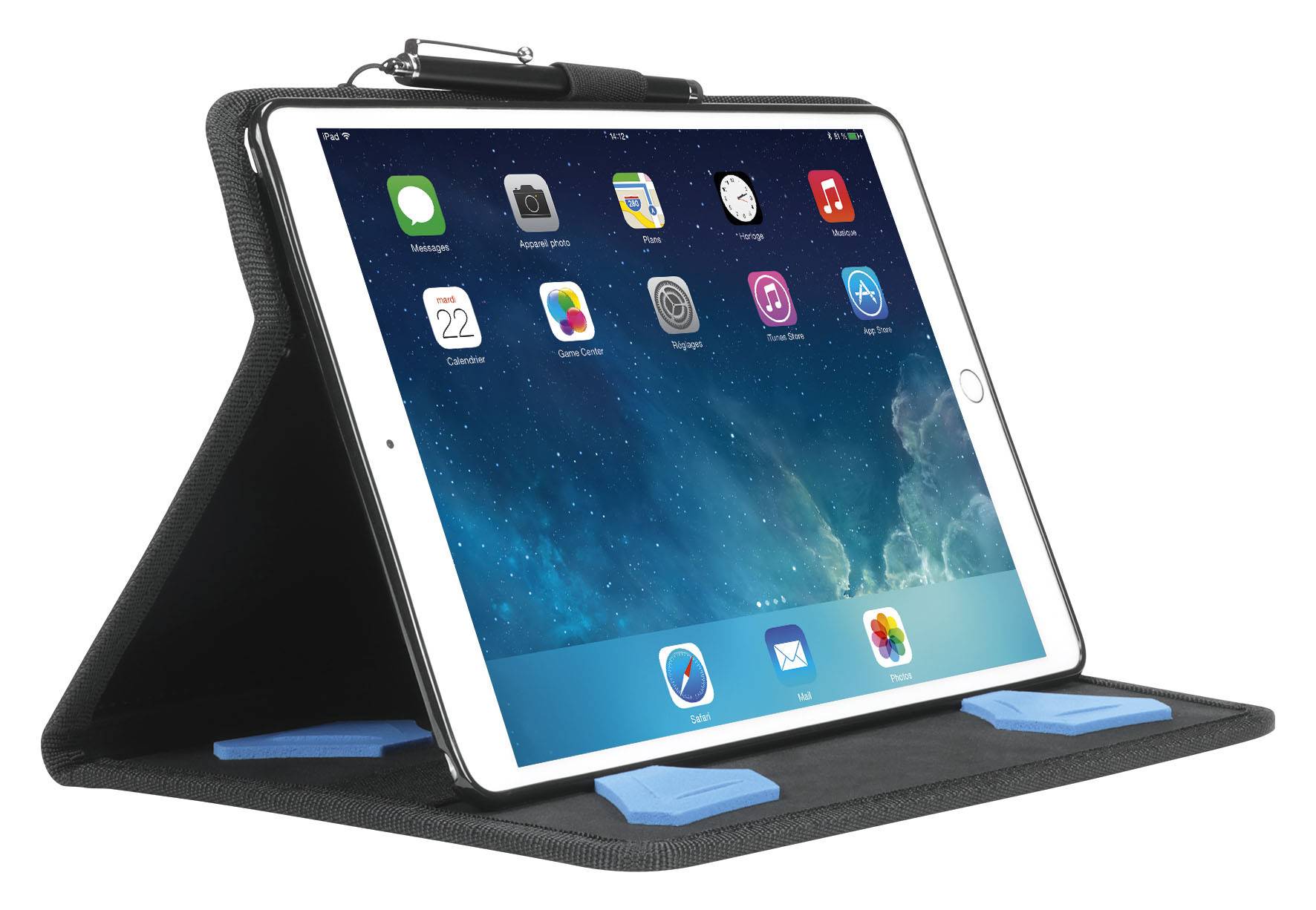Mobilis ACTIV - Flip-Hülle für Tablet - Schwarz