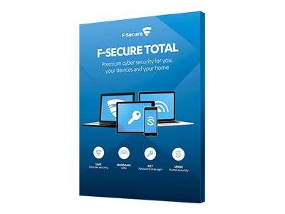 F-Secure Total - Abonnement-Lizenz (1 Jahr) - 3 Geräte