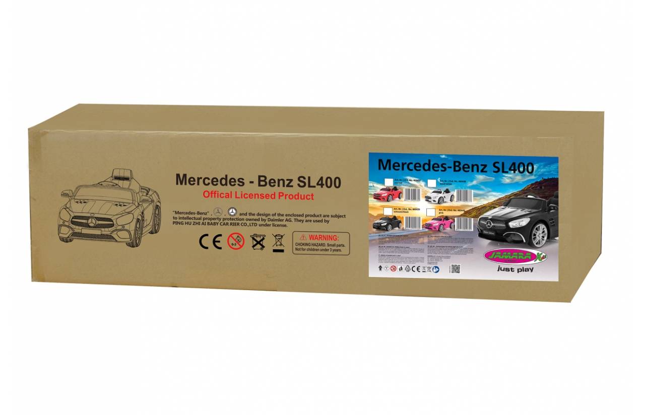 Jamara Mercedes-Benz SL 400, 3 Jahr(e), 4 Rad/Räder, Pink