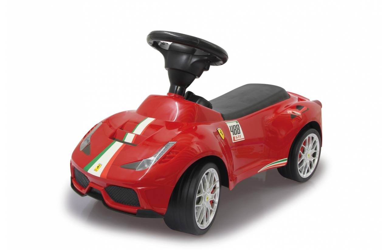 Jamara Ferrari 488 GTE, Drücken, Auto, Junge, 1,5 Jahr(e), 4 Rad/Räder, Schwarz, Rot