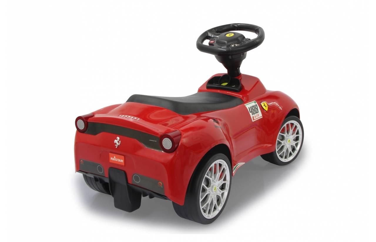 Jamara Ferrari 488 GTE, Drücken, Auto, Junge, 1,5 Jahr(e), 4 Rad/Räder, Schwarz, Rot