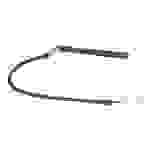Mobilis Retractable Capacitive Stylus + Spiral Cord - Stylus für Handy, Tablet - Schwarz (Packung mit 10)