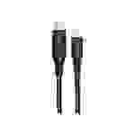TERRATEC CHARGE CL2 - Lightning-Kabel - USB-C männlich bis Lightning männlich - 2 m - für Apple iPad/iPhone/iPod (Lightning)