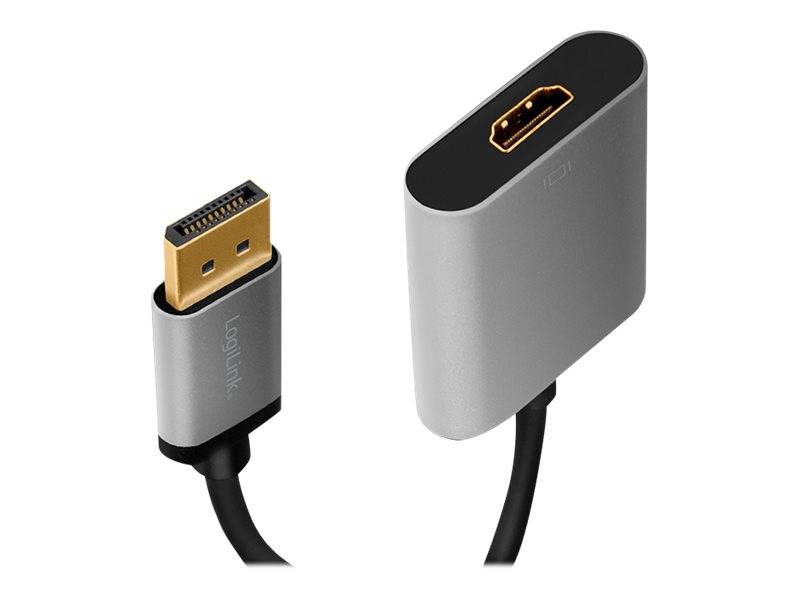 LogiLink - Videoadapter - DisplayPort männlich bis HDMI weiblich