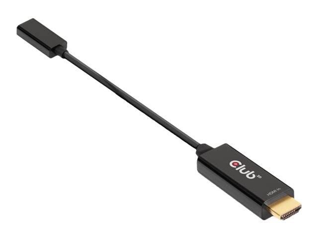 Club 3D Adapterkabel - HDMI männlich zu 24 pin USB-C weiblich