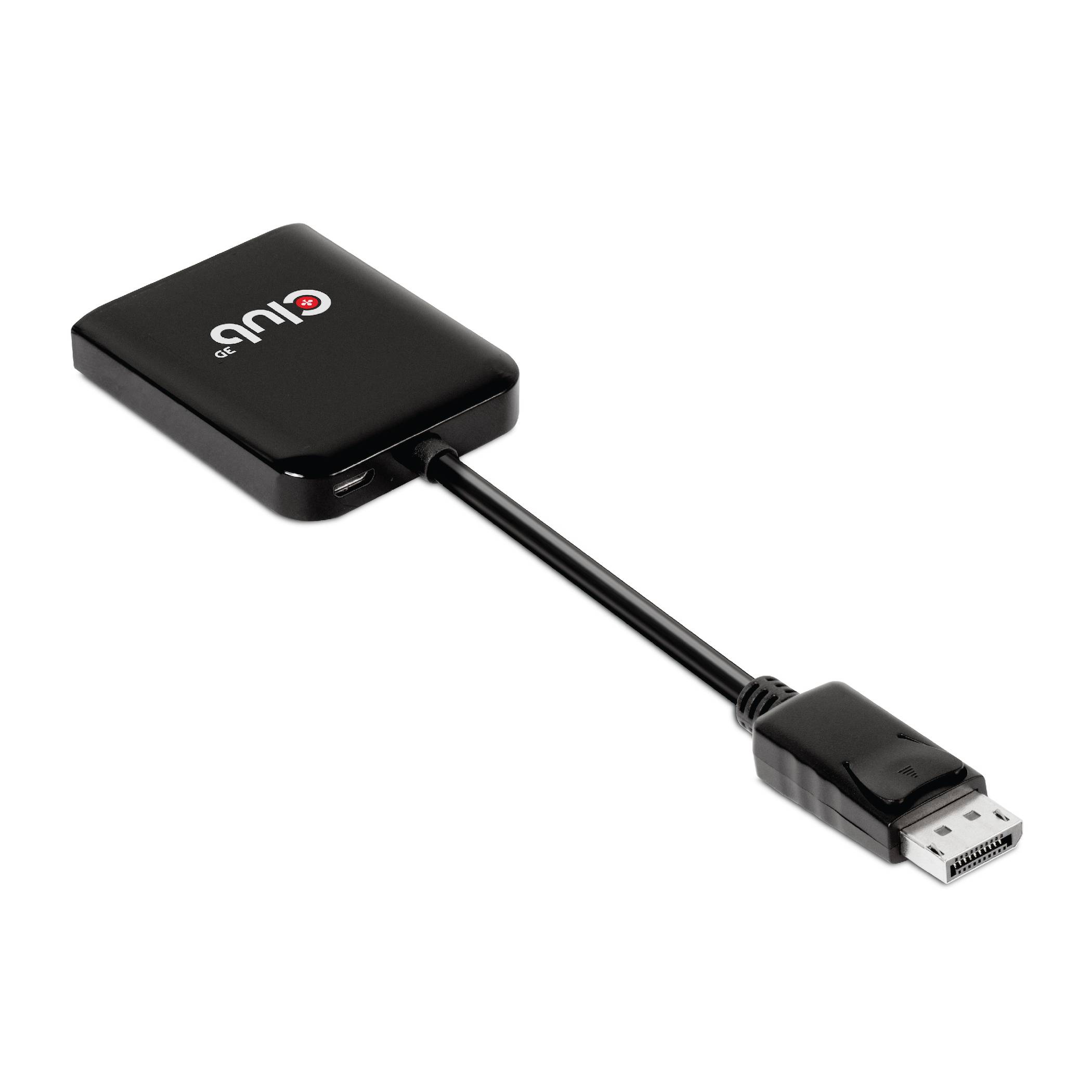 Club 3D CSV-7200H - Videoadapter - DisplayPort männlich zu HDMI weiblich - 20 cm - unterstützt 4K 60 Hz (3840 x 2160)