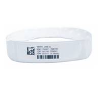 Zebra Z-Band Fusion - Polypropylen (PP) - Klebstoff - weiß - 70 x 22 mm 1000 Stck. (5 Rolle(n)