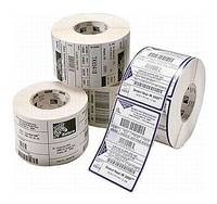 Zebra Z-Perform 1000D - Papier - permanenter Acrylklebstoff - unbeschichtet - perforiert - 101.6 x 101.6 mm 2400 Etikett