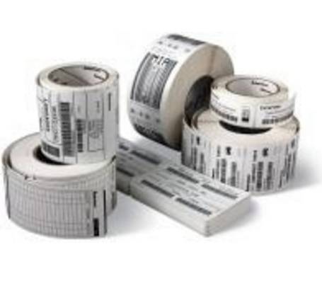 Zebra Z-Select 2000D - Papier - Acrylkleber - beschichtet - perforiert - hochweiß - 101.6 x 101.6 mm 8400 Etikett(en) (12 Rolle(n)