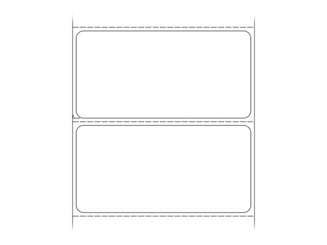 Zebra Z-Perform 1000D - Papier - permanenter Acrylklebstoff