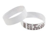 Zebra Z-Band Direct Short Range - Weiß - 25.4 x 279.4 mm 525 Stck. (3 Rolle(n)