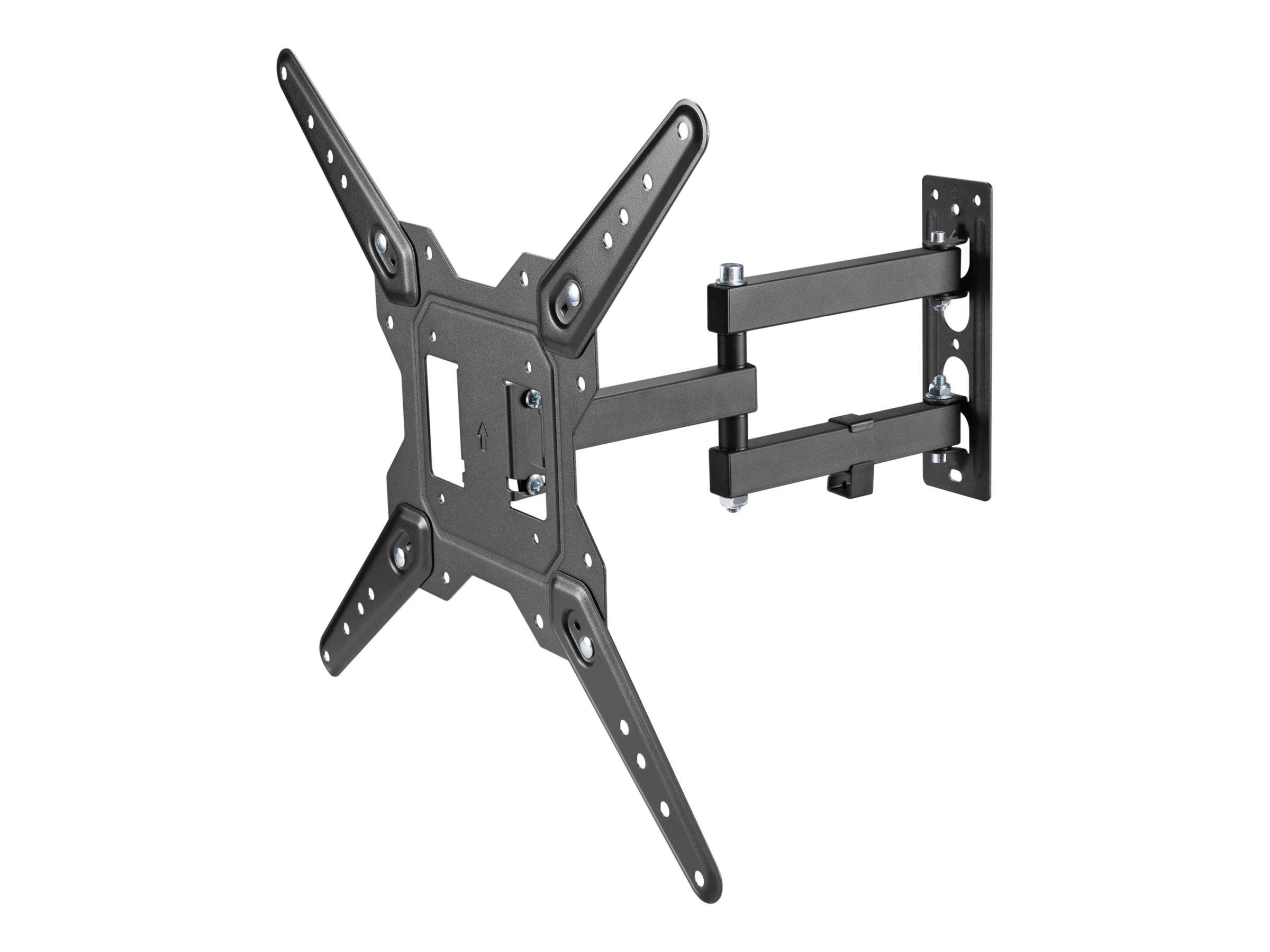 Vision VFM-WA4X4/V3 - Befestigungskit - Doppelgelenk - für LCD-Display - Stahl - Schwarz - Bildschirmgröße: 94-152.4 cm