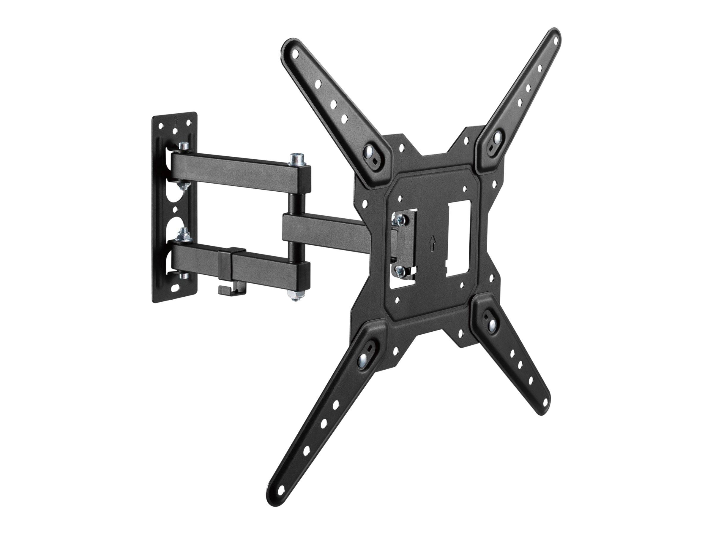 Vision VFM-WA4X4/V3 - Befestigungskit - Doppelgelenk - für LCD-Display - Stahl - Schwarz - Bildschirmgröße: 94-152.4 cm