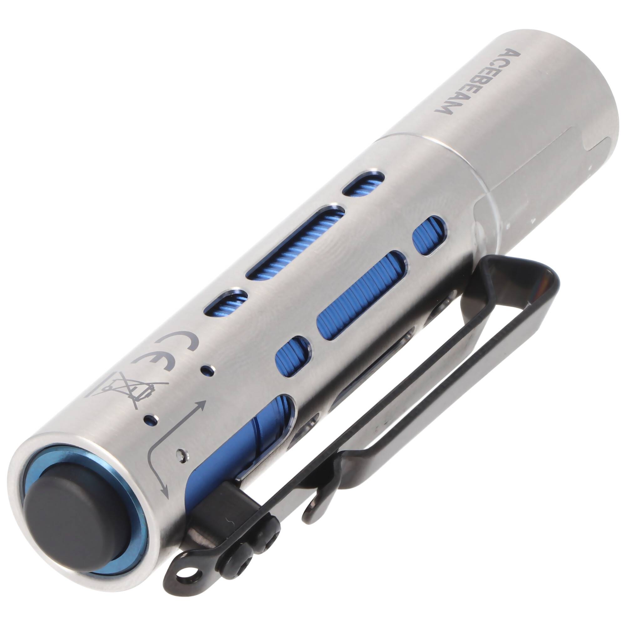 AceBeam Rider RX EDC mit 650 Lumen, kompakte LED-Taschenlampe, einhändige Bedienung, in fünf Farben erhältlich, inklusiv