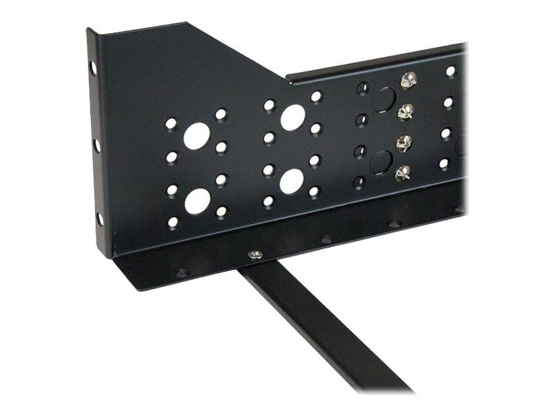 StarTech.com 3HE 19 tiefenverstellbare Universal Server Rack Schienen - Rack-Schiene - Schwarz - 3U - 48.3 cm (19"")