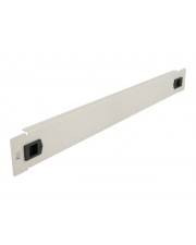Delock Rack-Blindabdeckungsplatte - Grau - 1U - 48.3 cm (19") - Network Cabinet