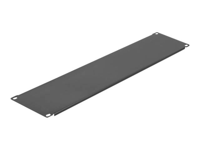 Delock - Blindplatte - Schwarz - 3U - 48.3 cm (19")