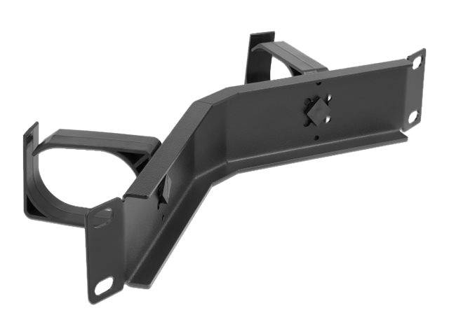 Delock - Kabelführungsplatte für Schaltschrank - Schwarz - 1U - 25.4 cm (10")