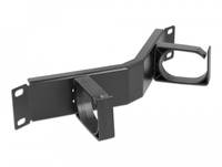 Delock - Kabelführungsplatte für Schaltschrank - Schwarz - 1U - 25.4 cm (10")