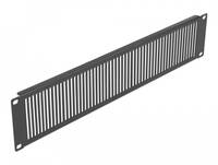 Delock - Rackpaneel - Schwarz - 2U - 48.3 cm (19")