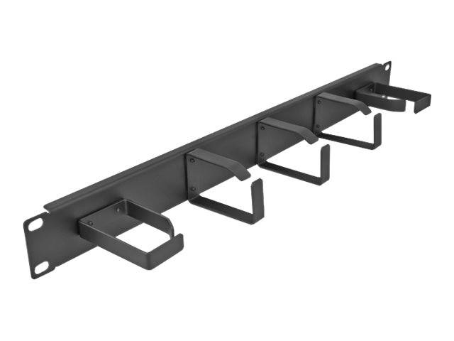 Delock - Kabelmanagement - with 5 metal hooks (2 x horizontal, 3 x vertical)
