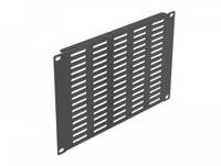 Delock - Halterungs-Belüftungsplatte (horizontal) - Rack montierbar - Schwarz - 4U - 25.4 cm (10")