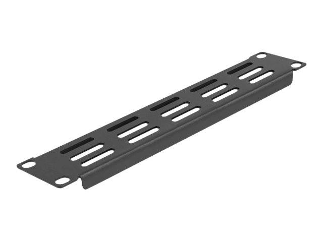 Delock - Halterungs-Belüftungsplatte (horizontal) - Rack montierbar - Schwarz - 1U - 25.4 cm (10"")