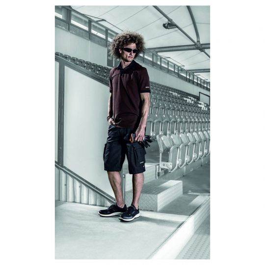 Uvex 65962, Unisex, Erwachsener, Sicherheits-Sneakers, Schwarz, Weiß, ESD, S3, SRC, Schnürverschluss
